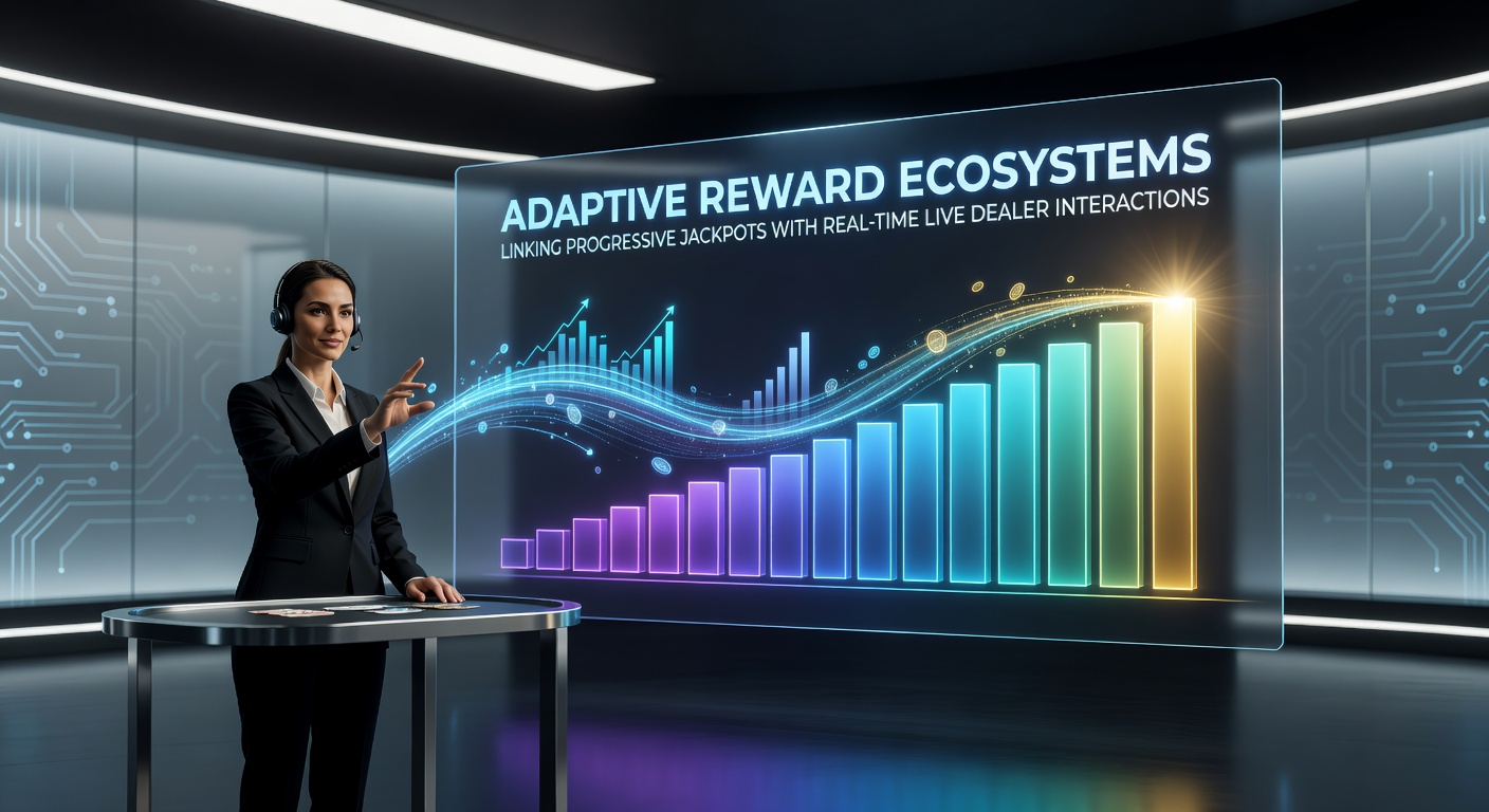 Weergave van real-time jackpot interacties met live dealers op verse mobiele casino applicaties