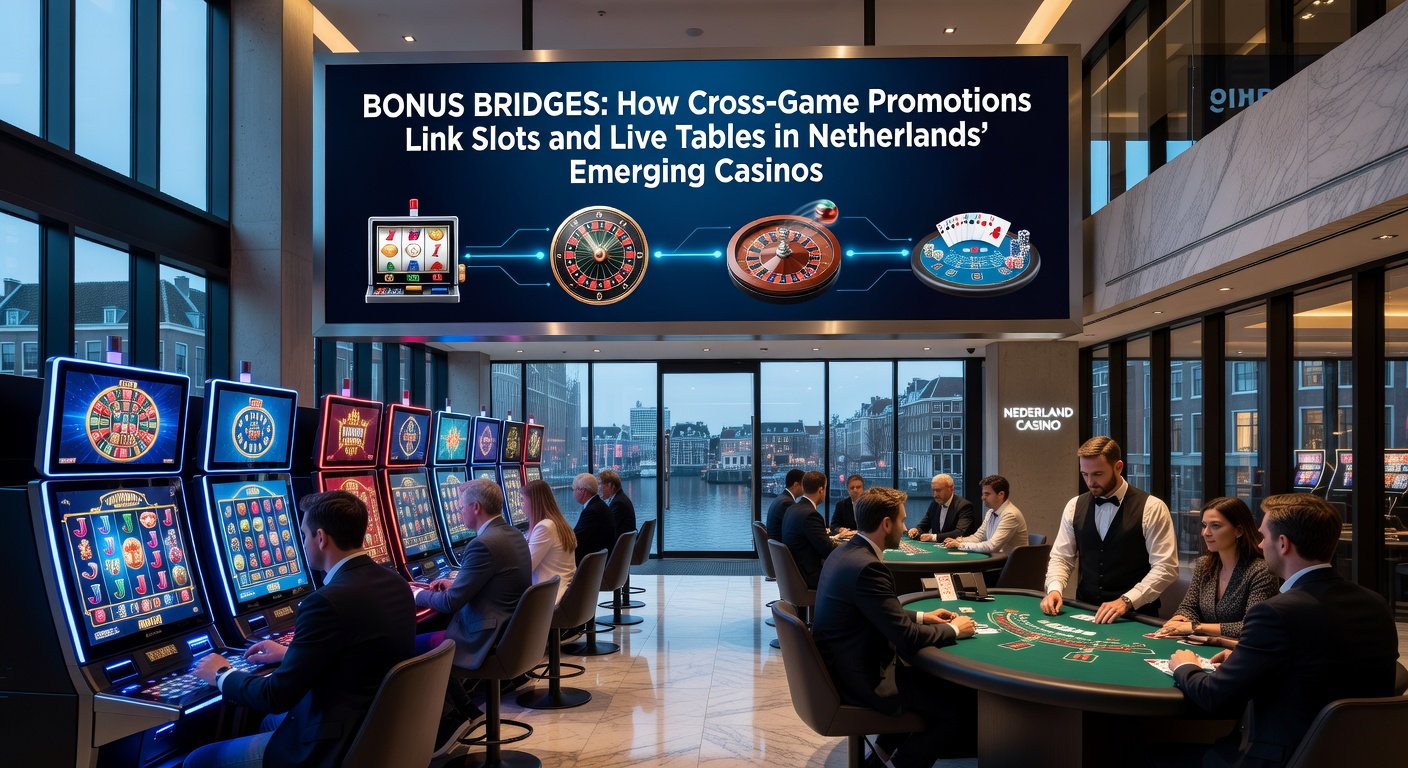 Grafiek met statistieken over bonusbrug-deelname in Nederlandse casinos, toont groei van slots-naar-live conversies in april 2026 met balken en lijnen voor verschillende operators
