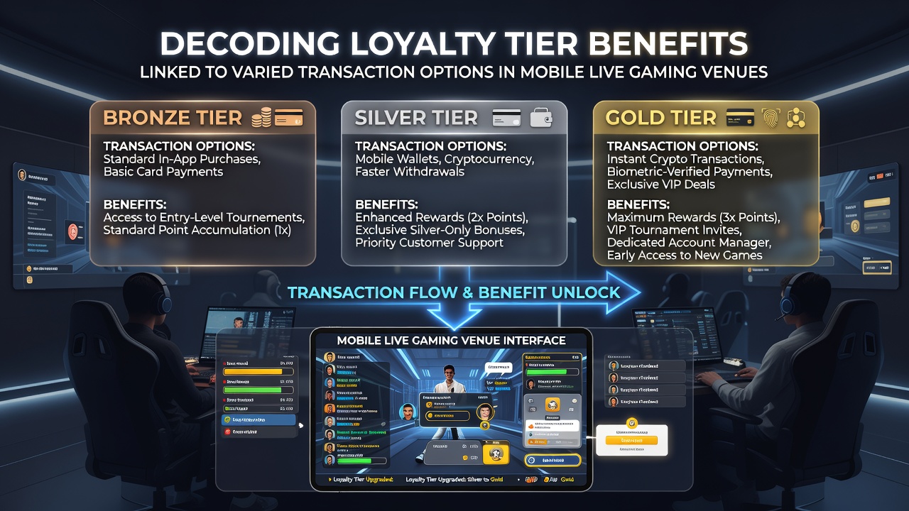 Analyse dashboard van transacties en loyaliteitstiers in een Nederlands mobiel live casino platform
