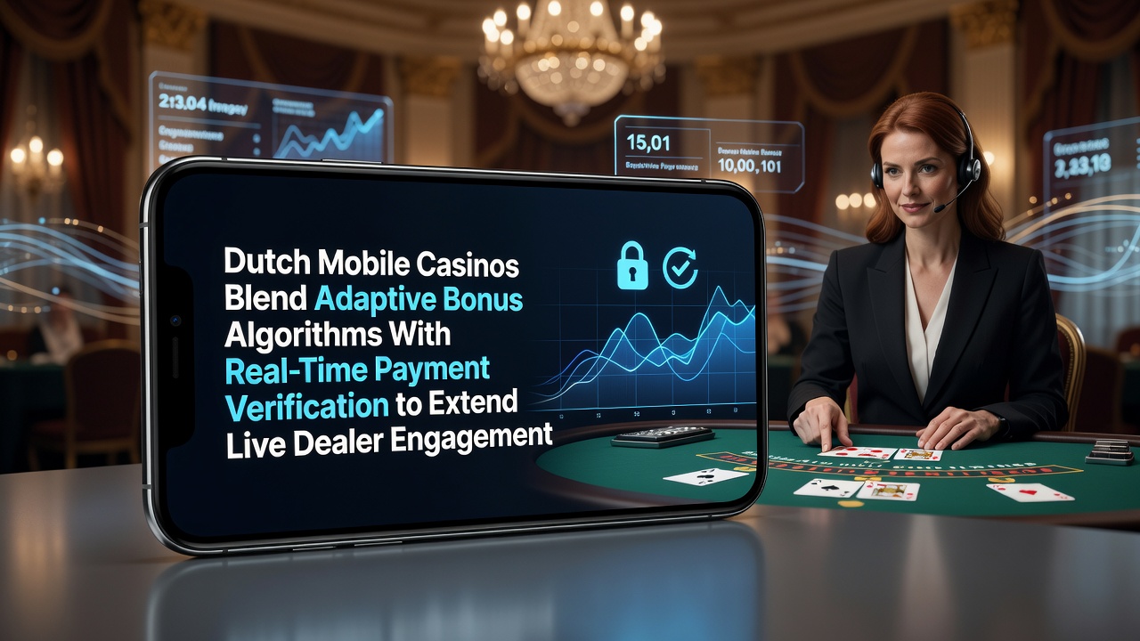 Nederlandse mobiele casino interfaces tonen adaptieve bonussen en live dealer spellen met real-time verificatie