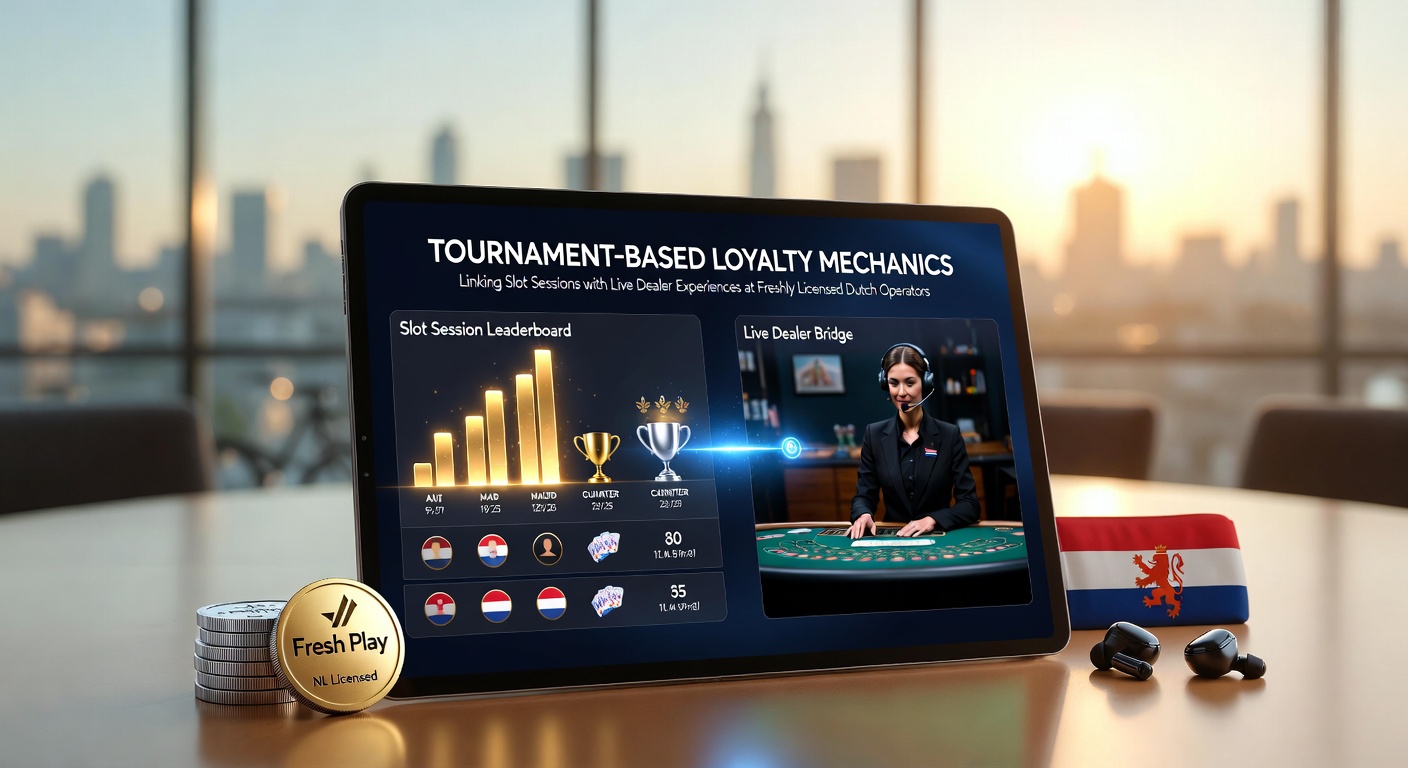Overzicht van toernooigebaseerde loyaliteitsmechanismen die slotsessies verbinden met live dealer ervaringen bij Nederlandse operators