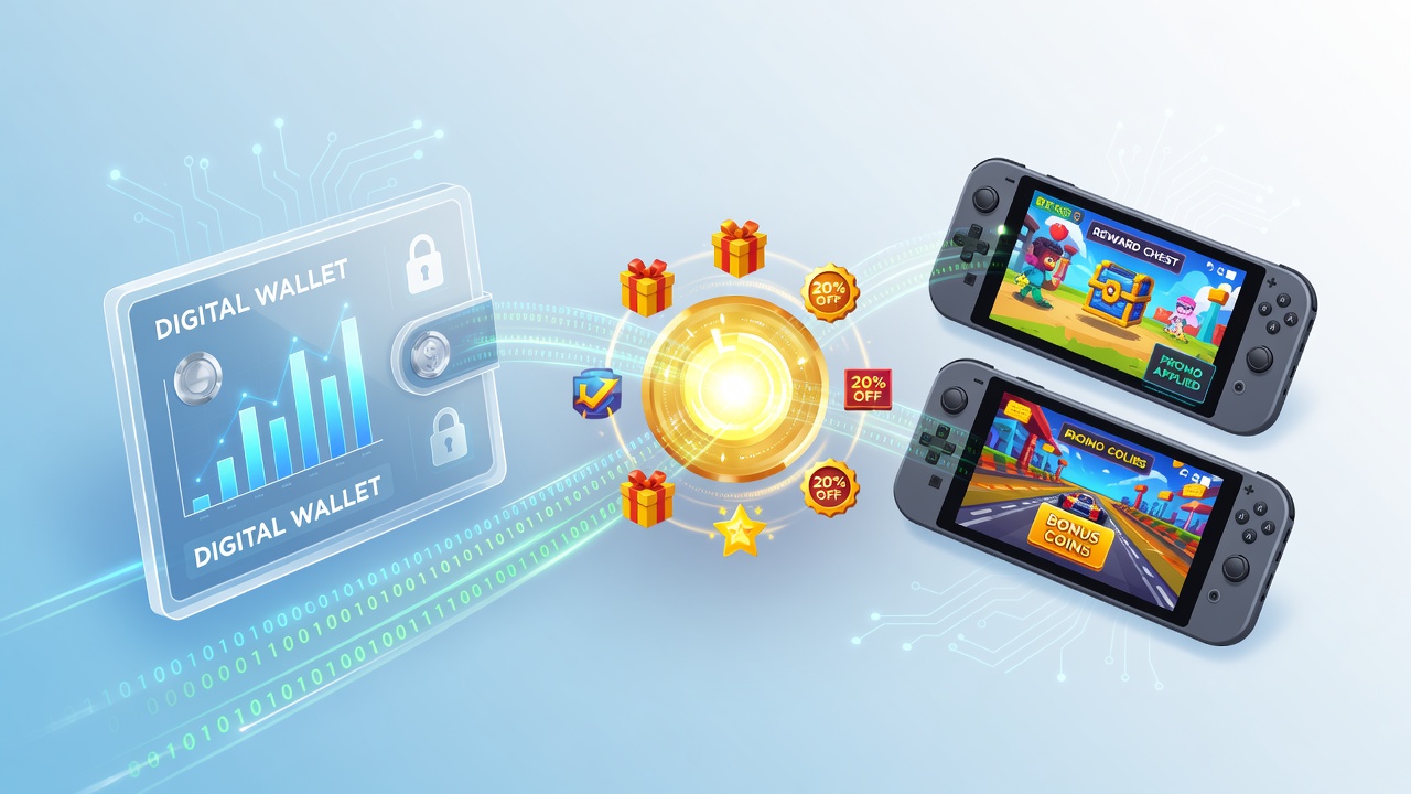 Digitale portemonnees en mobiele gaming beloningen