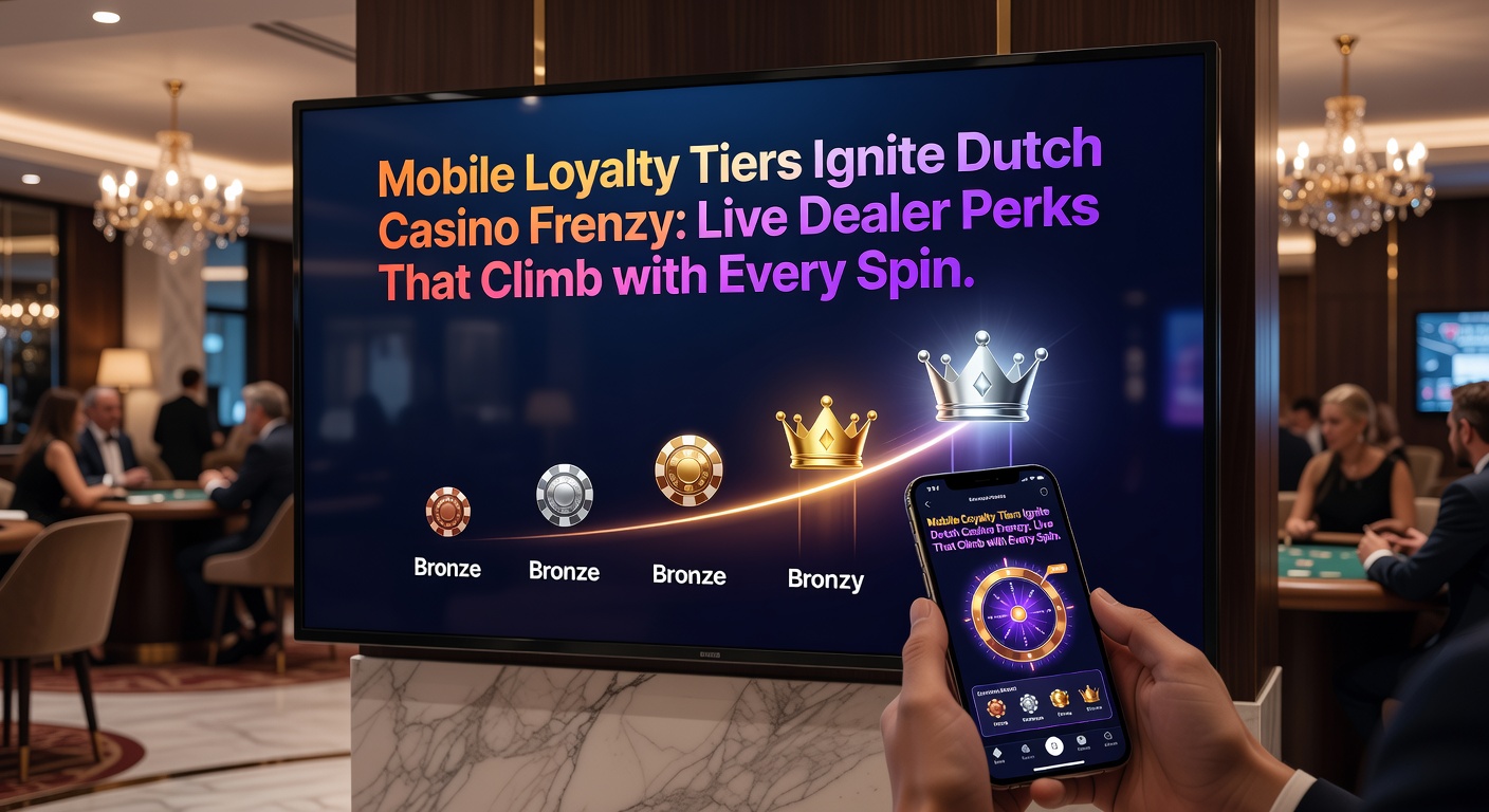 Speler op mobiel die loyaliteitsniveau upgrade ontgrendelt tijdens live dealer roulette sessie in Nederlands casino