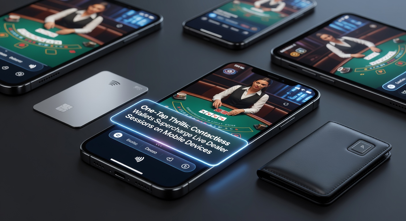 Grafiek met statistieken over transactiesnelheden en spelersretentie in live dealer games via contactloze wallets, met stijgende lijnen voor mobiel gebruik in Europa