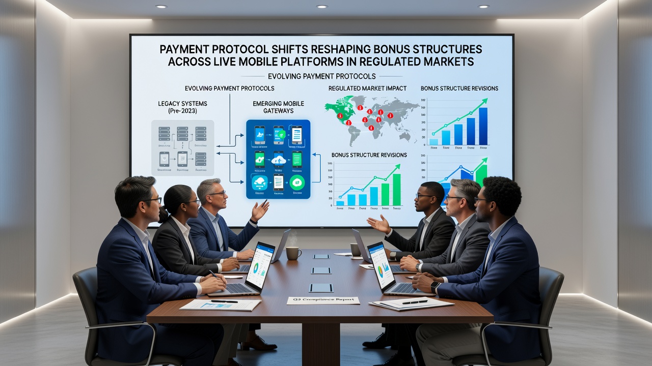 Mobiele live platforms met aangepaste bonusstructuren door betalingsprotocollen