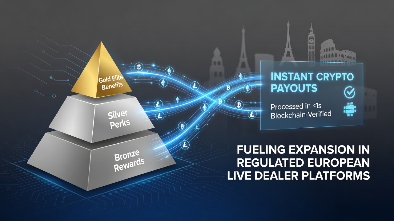 Gelaagde beloningssystemen en crypto-uitbetalingen in Europese live dealer platforms