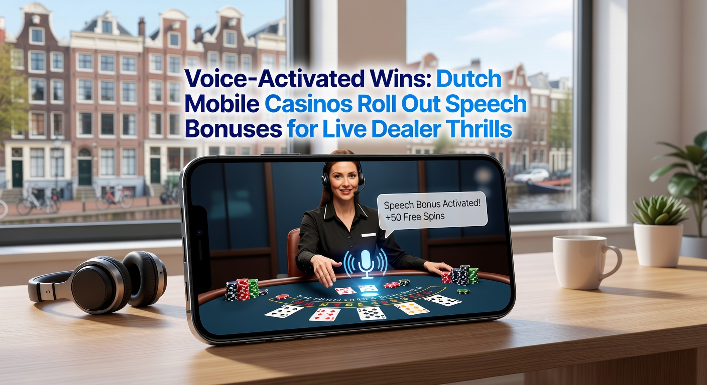 Close-up van een smartphone met live dealer roulette, spraakgolf icoon actief en bonusmelding op het scherm tijdens een mobiele sessie
