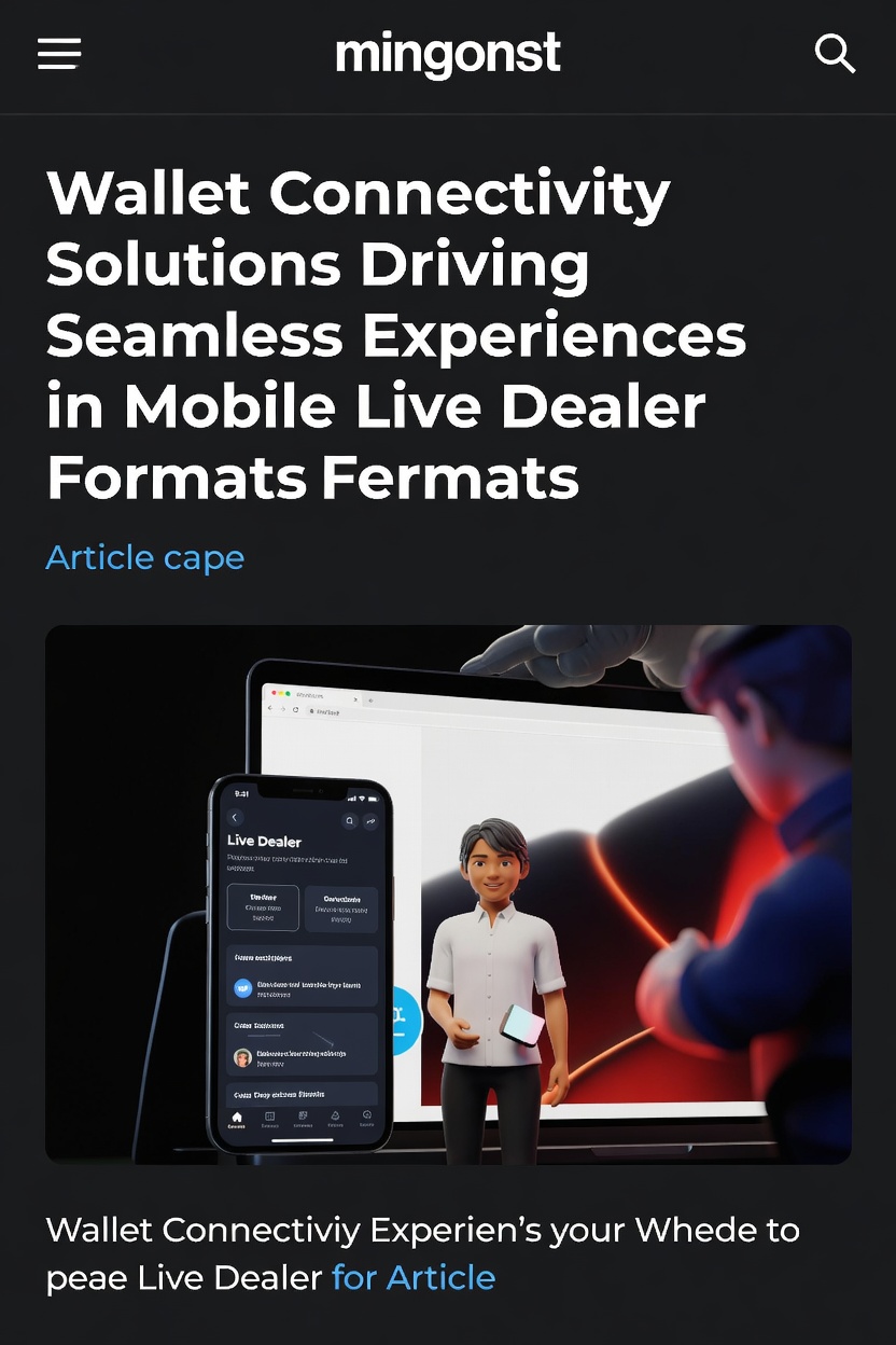 Walletconnectiviteit in mobiele live dealer sessies