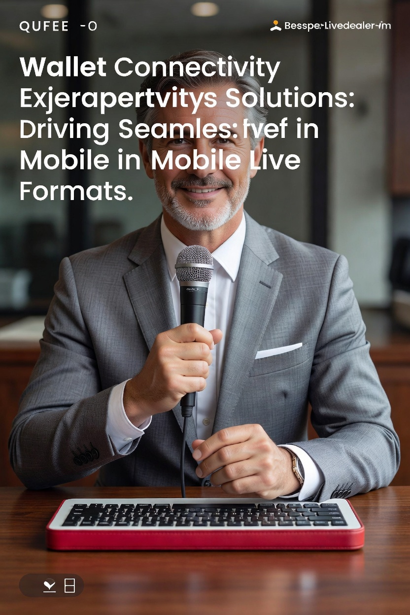 Mobiele live dealer met walletintegratie